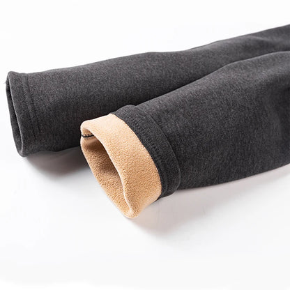 Thermal Underwear Men's Winter Clothes Fleece Keep Warm Pants Soft comfortable Underpants Sleepwear Breathable Thermo Leggings - ZOOMNSTORE