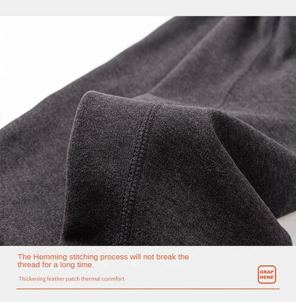 Thermal Underwear Men's Winter Clothes Fleece Keep Warm Pants Soft comfortable Underpants Sleepwear Breathable Thermo Leggings - ZOOMNSTORE