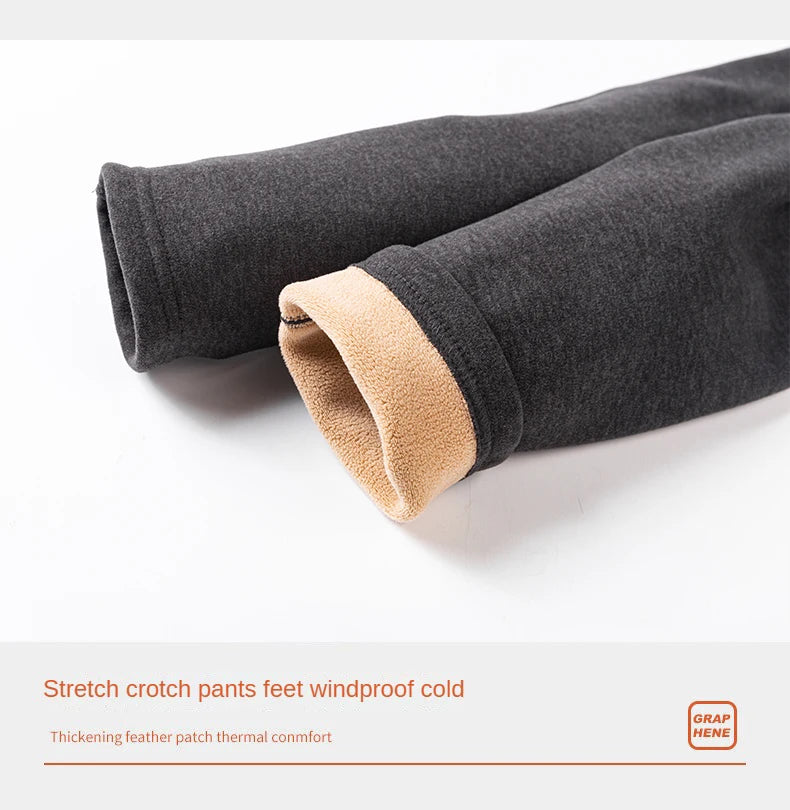 Thermal Underwear Men's Winter Clothes Fleece Keep Warm Pants Soft comfortable Underpants Sleepwear Breathable Thermo Leggings - ZOOMNSTORE