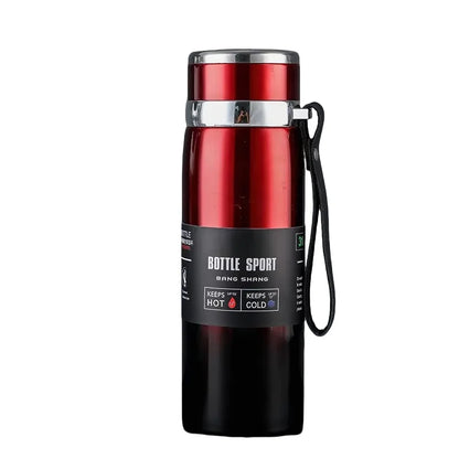 Thermal Water Bottle – 1 Liter Stainless Steel Flask With Double Wall Insulation - ZOOMNSTORE