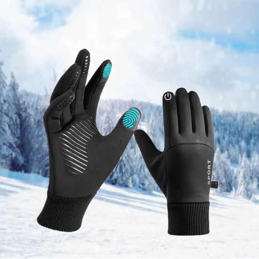 Thermal Winter Gloves - Water Resistant, Touch Screen & Anti Skid Design for Outdoor Sport - ZOOMNSTORE