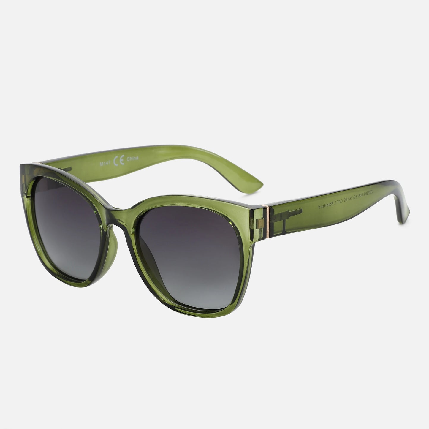 Thick Butterfly Frame Polarized Sunglasses - Cat Eye UV400 Shades for Women - ZOOMNSTORE