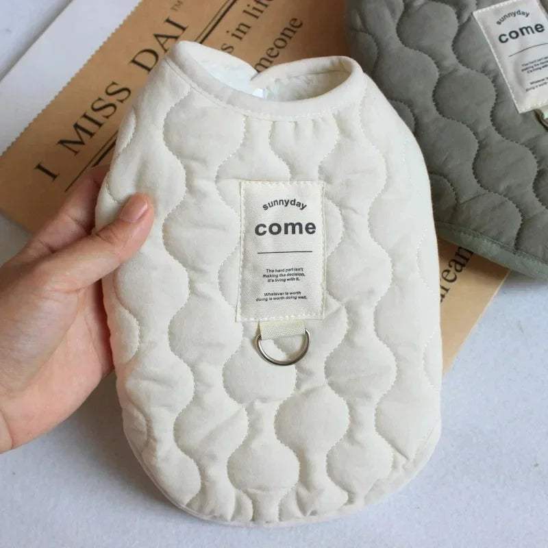 Thick Fleece Dog Coat - Warm Jacket for Small Medium Dogs - ZOOMNSTORE