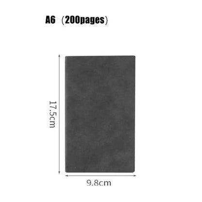 Thick Leather A4A6 Notebook - Ultra-Thick Diary with LinesBlank Pages 416200 Pages - ZOOMNSTORE