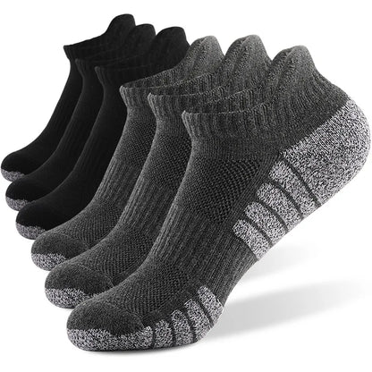 Thickened Running Socks – Breathable Mesh Boat Low Cut Socks for Men & Women - ZOOMNSTORE
