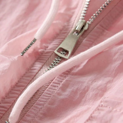 Womens UV Protection Long Sleeve Jacket - Lightweight Waterproof Outdoor Coat - ZOOMNSTORE