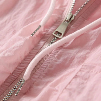 Womens UV Protection Long Sleeve Jacket - Lightweight Waterproof Outdoor Coat - ZOOMNSTORE