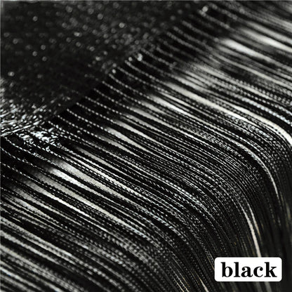 Thread Curtain Divider - 100CM x 200CM String Tassel Panel for Living Room Door Window - ZOOMNSTORE