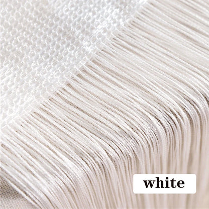 Thread Curtain Divider - 100CM x 200CM String Tassel Panel for Living Room Door Window - ZOOMNSTORE