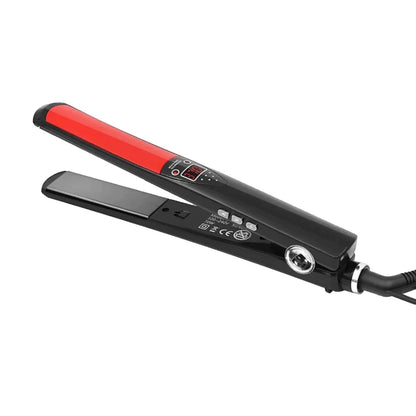 Titanium Hair Straightener | High Temperature Iron With Nano Titanium Plates & Dual Voltage - ZOOMNSTORE
