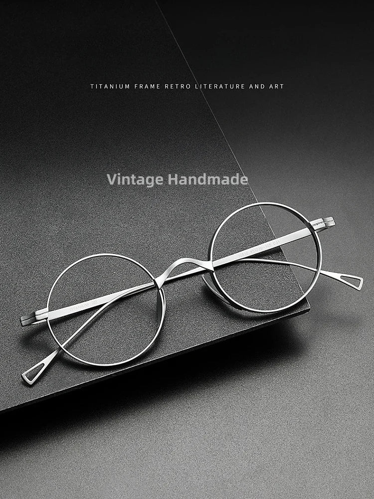 Titanium Reading Glasses – Retro Square Frames With Anti Glare Lenses | Unisex Fashion Eyewear - ZOOMNSTORE