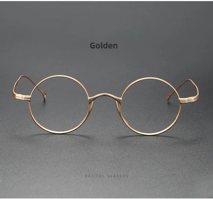Titanium Reading Glasses – Retro Square Frames With Anti Glare Lenses | Unisex Fashion Eyewear - ZOOMNSTORE