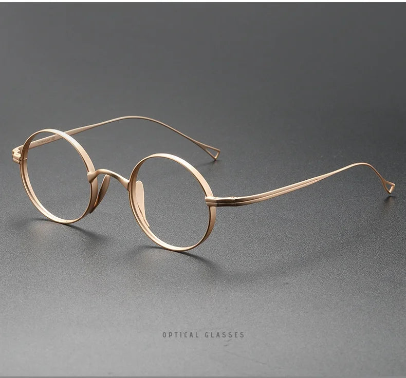 Titanium Reading Glasses – Retro Square Frames With Anti Glare Lenses | Unisex Fashion Eyewear - ZOOMNSTORE