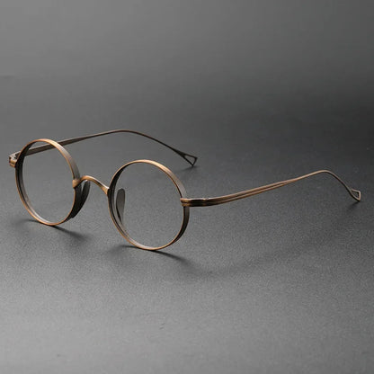Titanium Reading Glasses – Retro Square Frames With Anti Glare Lenses | Unisex Fashion Eyewear - ZOOMNSTORE