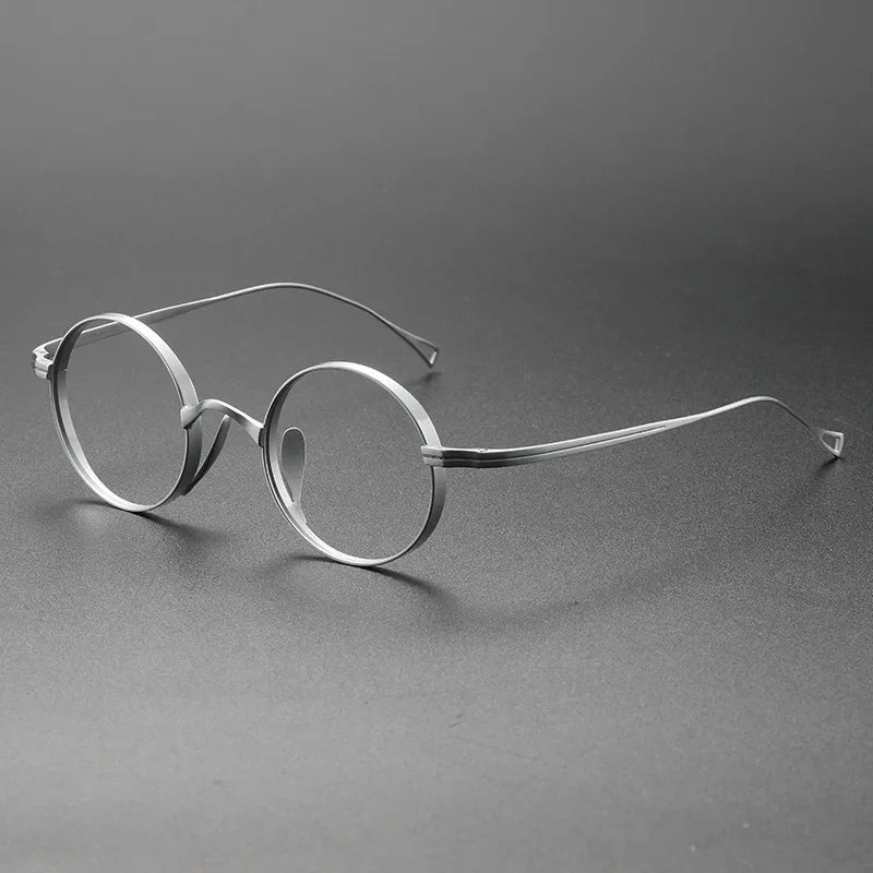 Titanium Reading Glasses – Retro Square Frames With Anti Glare Lenses | Unisex Fashion Eyewear - ZOOMNSTORE