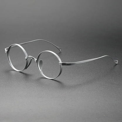 Titanium Reading Glasses – Retro Square Frames With Anti Glare Lenses | Unisex Fashion Eyewear - ZOOMNSTORE