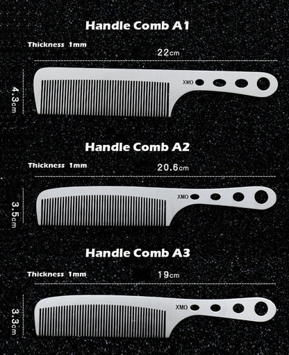 Titanium Steel Comb – Professional Hairdressing Salon Tool | Ultra Thin, Anti Static - ZOOMNSTORE