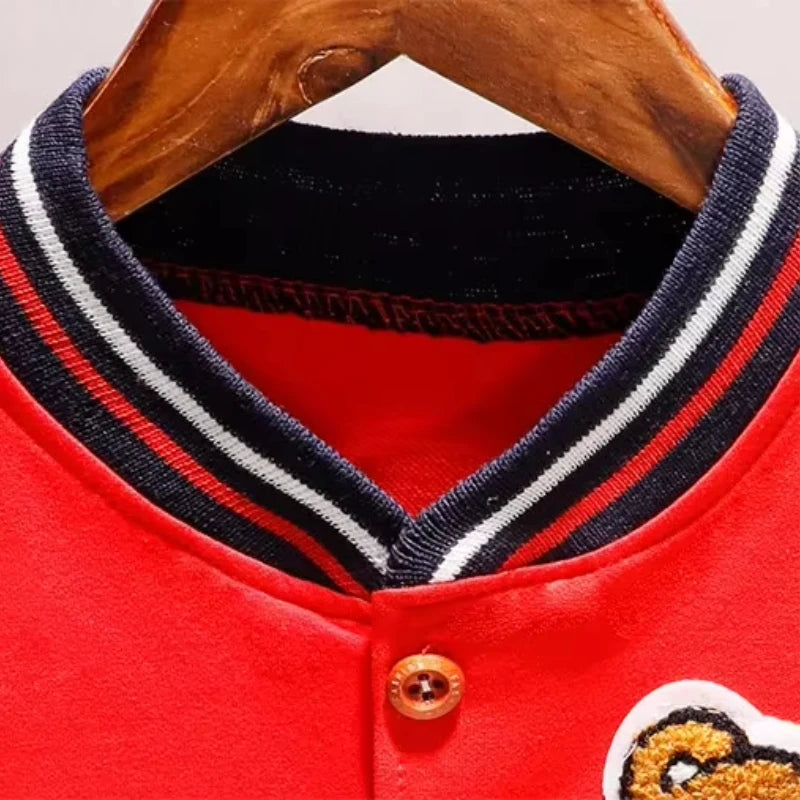 Toddler Cartoon Jacket - Spring Autumn Cotton Sportswear for Boys  Girls - ZOOMNSTORE