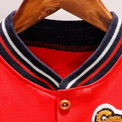 Toddler Cartoon Jacket - Spring Autumn Cotton Sportswear for Boys  Girls - ZOOMNSTORE
