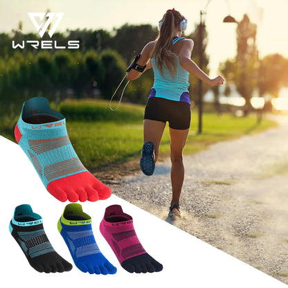 Toe Socks Running - Breathable Five Finger Athletic Socks With Compression Arch Support - ZOOMNSTORE