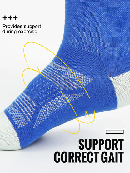 Toe Socks Running - Breathable Five Finger Athletic Socks With Compression Arch Support - ZOOMNSTORE