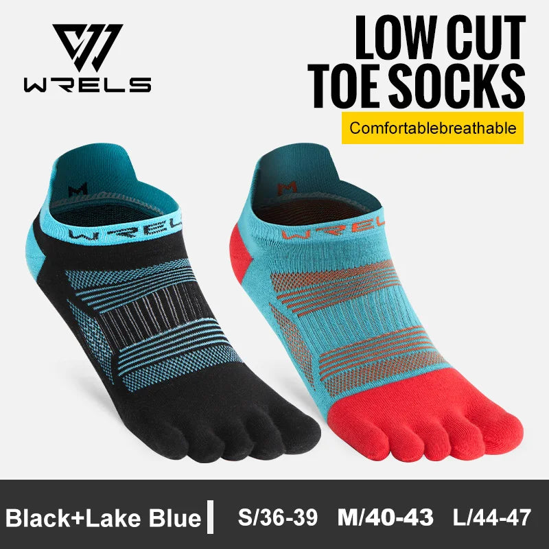 Toe Socks Running - Breathable Five Finger Athletic Socks With Compression Arch Support - ZOOMNSTORE