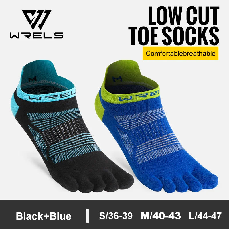 Toe Socks Running - Breathable Five Finger Athletic Socks With Compression Arch Support - ZOOMNSTORE