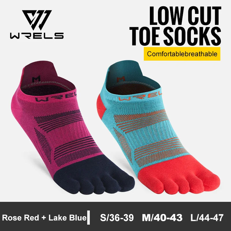 Toe Socks Running - Breathable Five Finger Athletic Socks With Compression Arch Support - ZOOMNSTORE