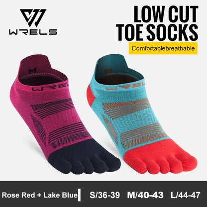 Toe Socks Running - Breathable Five Finger Athletic Socks With Compression Arch Support - ZOOMNSTORE