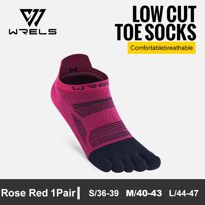 Toe Socks Running - Breathable Five Finger Athletic Socks With Compression Arch Support - ZOOMNSTORE