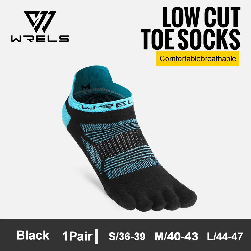 Toe Socks Running - Breathable Five Finger Athletic Socks With Compression Arch Support - ZOOMNSTORE