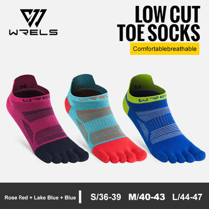 Toe Socks Running - Breathable Five Finger Athletic Socks With Compression Arch Support - ZOOMNSTORE