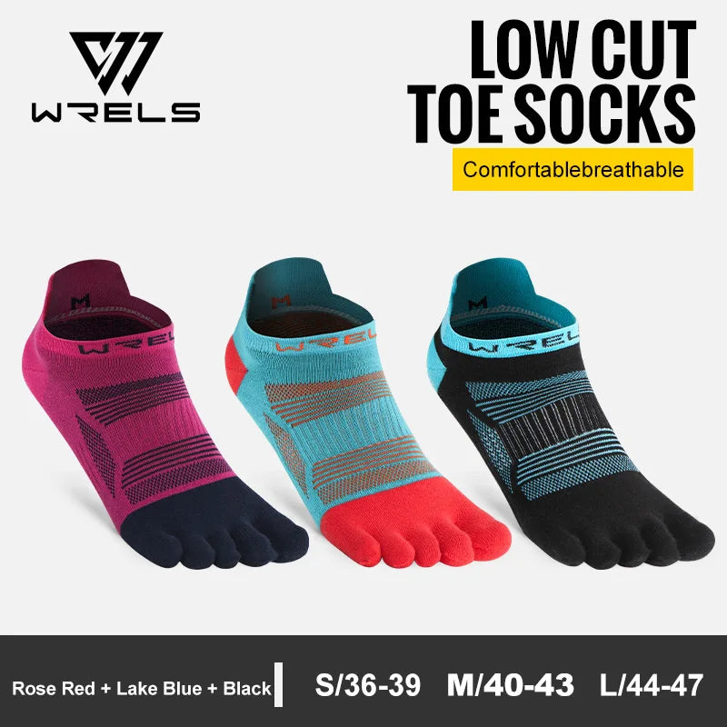 Toe Socks Running - Breathable Five Finger Athletic Socks With Compression Arch Support - ZOOMNSTORE