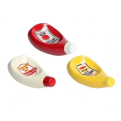 Tomato Shaped Ceramic Sauce Dish - Creative Salad Dressing Plate - ZOOMNSTORE