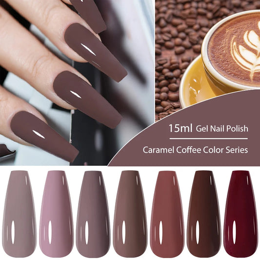 HEMATPO Free Top  Base Coat Nail Gel - 15ml Semi-Permanent Soak Off UVLED Varnish - ZOOMNSTORE