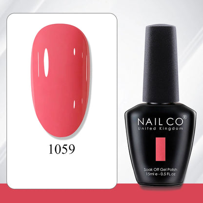 HEMATPO Free Top  Base Coat Nail Gel - 15ml Semi-Permanent Soak Off UVLED Varnish - ZOOMNSTORE