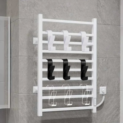 Bathroom Hanger Clips - Heated Towel Radiator Hook Holder Multifunction Drying Rack - ZOOMNSTORE