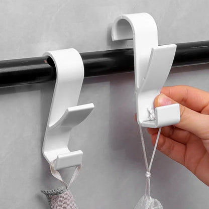 Bathroom Hanger Clips - Heated Towel Radiator Hook Holder Multifunction Drying Rack - ZOOMNSTORE