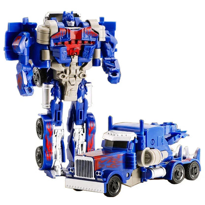 Anime Robot Car Action Figure - One Step Deformation Toy for Kids - ZOOMNSTORE