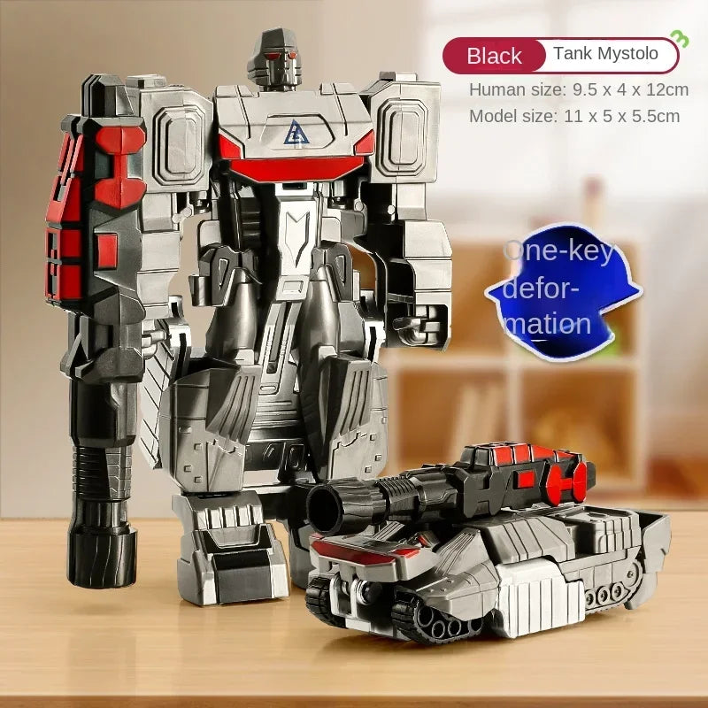Anime Robot Car Action Figure - One Step Deformation Toy for Kids - ZOOMNSTORE
