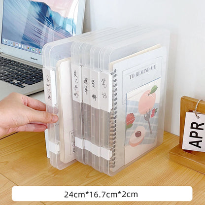 Transparent A4 File Organizer - Document Storage Bag for School  Office - ZOOMNSTORE