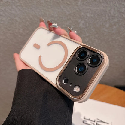 Transparent MagSafe Case with Camera Protection for iPhone 11-17 Pro Max - ZOOMNSTORE