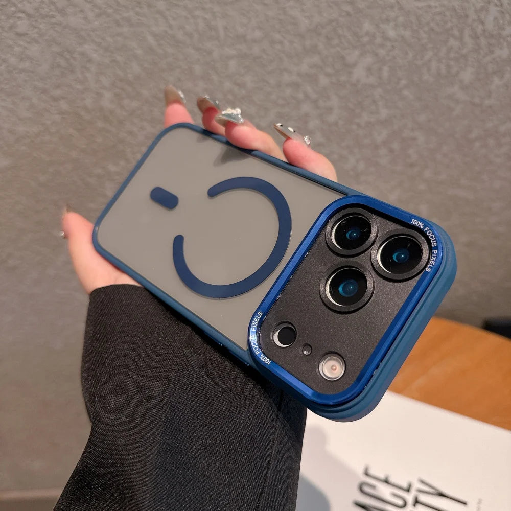 Transparent MagSafe Case with Camera Protection for iPhone 11-17 Pro Max - ZOOMNSTORE