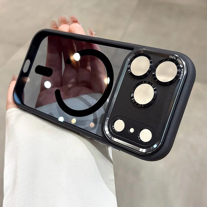 Transparent MagSafe Case with Camera Protection for iPhone 11-17 Pro Max - ZOOMNSTORE