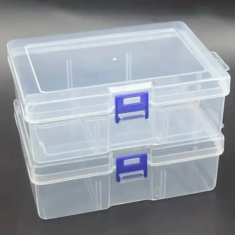 Transparent Plastic Storage Boxes - Jewelry  Craft Organizer for Small Items - ZOOMNSTORE