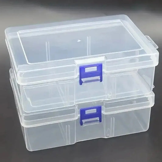 Transparent Plastic Storage Boxes - Jewelry  Craft Organizer for Small Items - ZOOMNSTORE