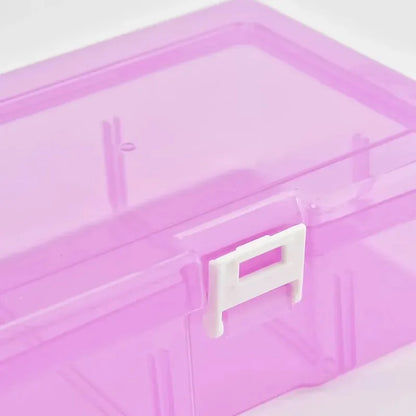 Transparent Plastic Storage Boxes - Jewelry  Craft Organizer for Small Items - ZOOMNSTORE