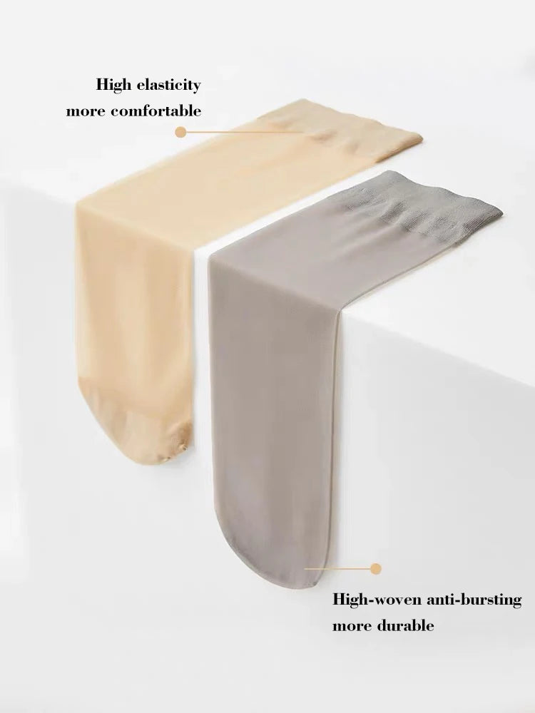 Transparent Summer Socks - 30 Pairs Ultrathin Ankle Meias for Women - ZOOMNSTORE