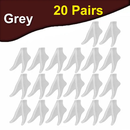 Transparent Summer Socks - 30 Pairs Ultrathin Ankle Meias for Women - ZOOMNSTORE