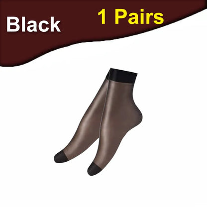 Transparent Summer Socks - 30 Pairs Ultrathin Ankle Meias for Women - ZOOMNSTORE